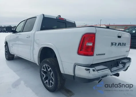 2026 Ram 1500 Laramie 4X4 5'7 Box from USA, damaged, VIN 1C6SRFJP0TN255050